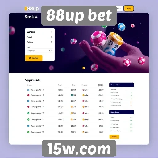 Usabilidade e design da plataforma 88up bet